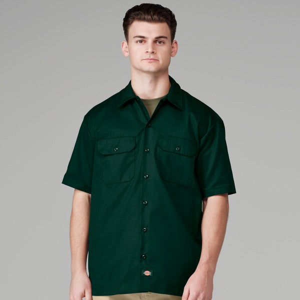 Camisa de Trabajo Manga Corta