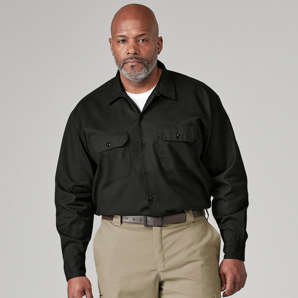 Camisa de trabajo de manga larga