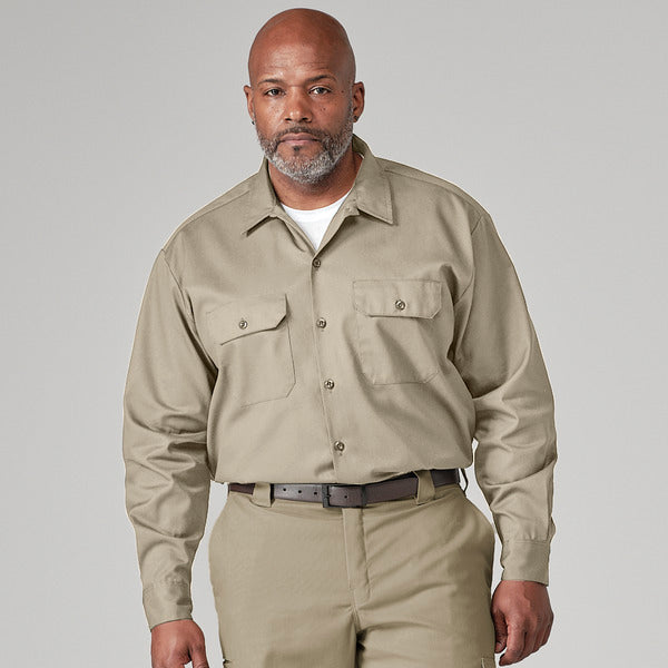 Camisa de trabajo de manga larga