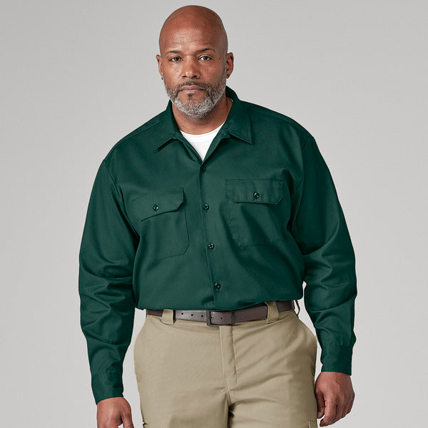 Camisa de trabajo de manga larga