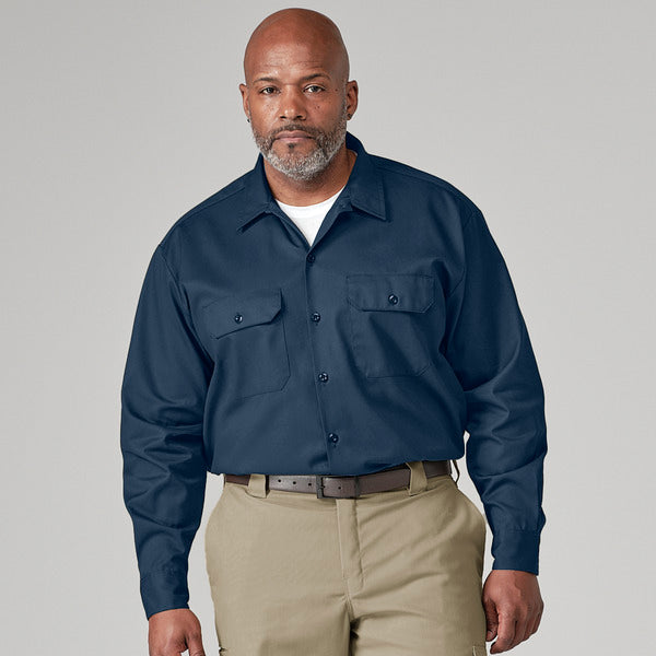 Camisa de trabajo de manga larga