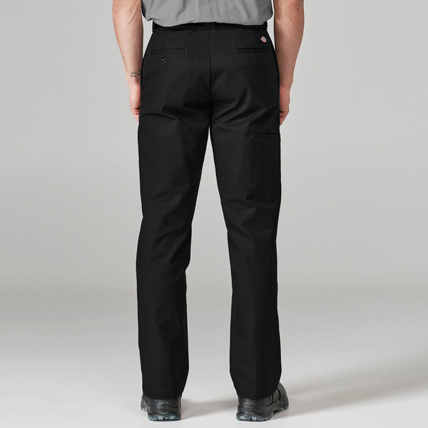 Pantalón con bolsillos multiusos de gabardina