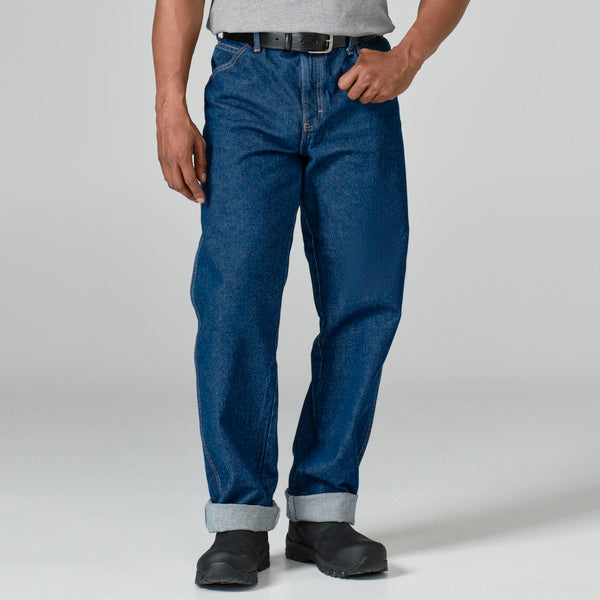 Jeans industriales de corte relajado