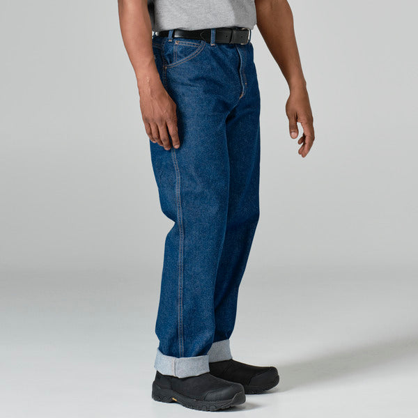Jeans industriales de corte relajado
