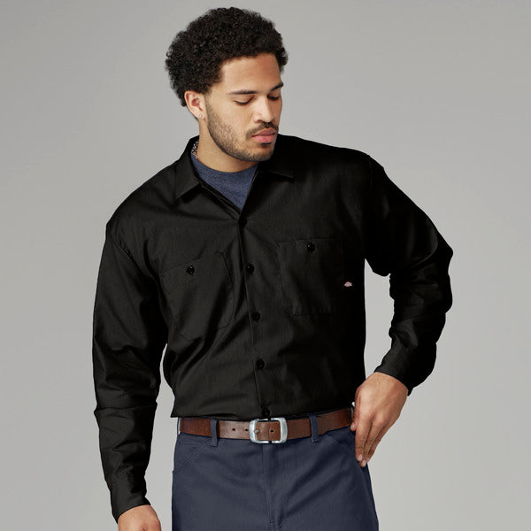 Camisa industrial de manga larga