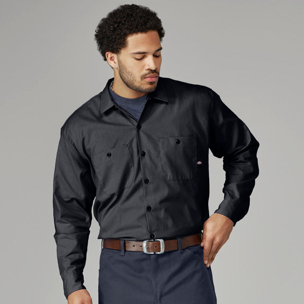 Camisa industrial de manga larga