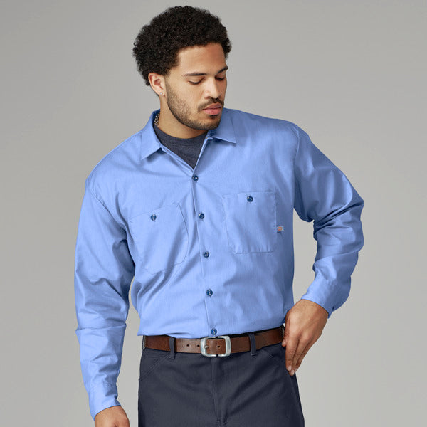 Camisa industrial de manga larga