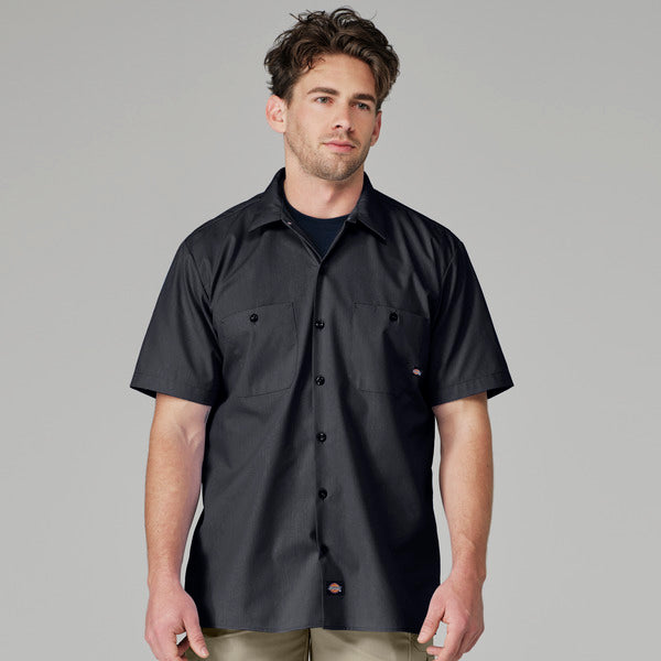 Camisa industrial de manga corta