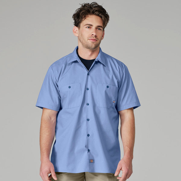 Camisa industrial de manga corta