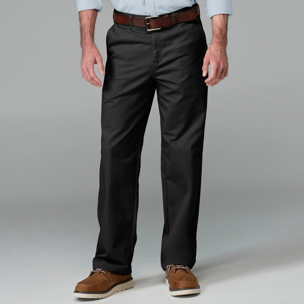 Pantalón Casual de algodón de frente liso