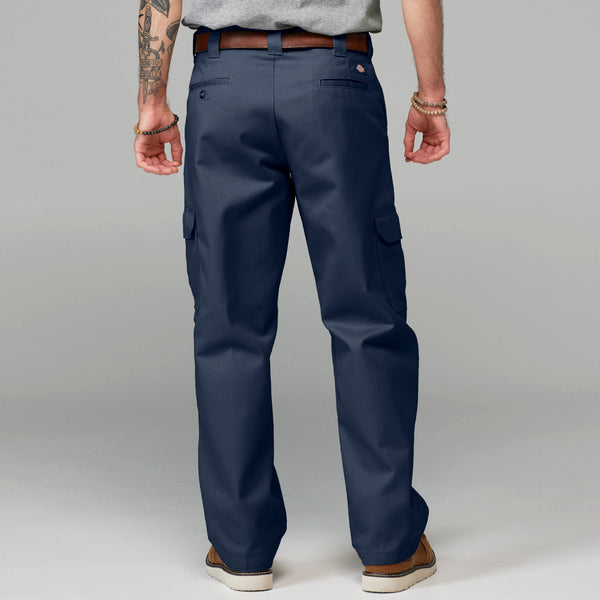 Pantalón de Hombre Industrial Corte Relajado Pierna Recta de Trabajo tipo Cargo