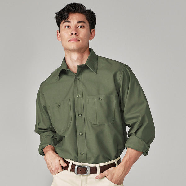 Camisa de trabajo Canvas manga larga