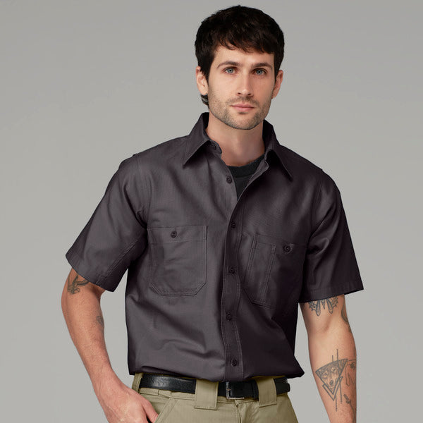 Camisa de trabajo Canvas manga corta