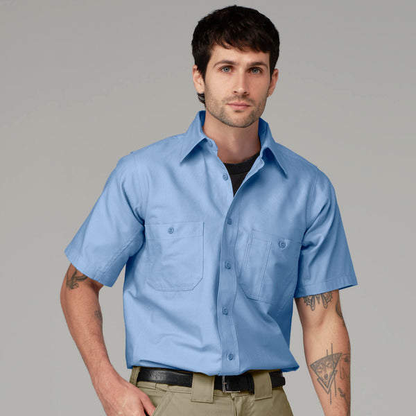 Camisa de trabajo Canvas manga corta