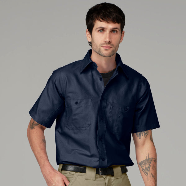 Camisa de trabajo Canvas manga corta