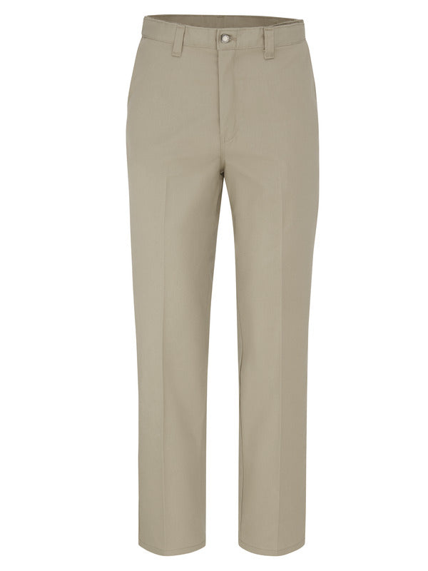 Pantalón premium industrial de frente liso y cintura cómoda