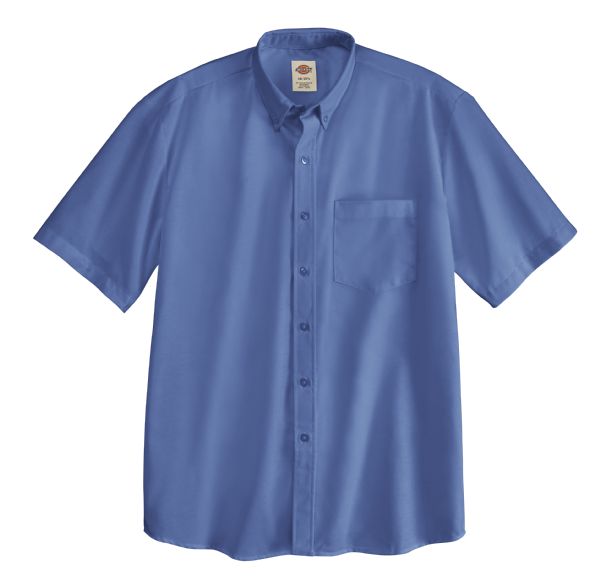 Camisa Oxford de manga corta