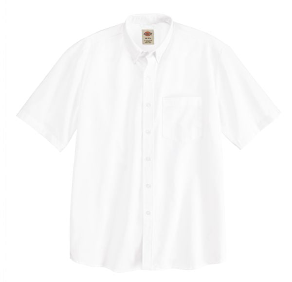 Camisa Oxford de manga corta